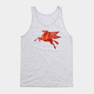 Mobil Pegasus Flying Horse Tank Top